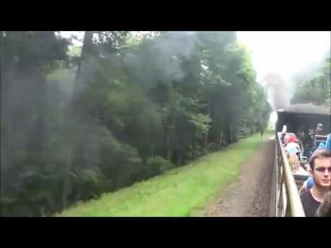 Jízda parním vlakem