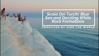 Scala Dei Turchi: Blue Sea and Dazzling White Rock Formations