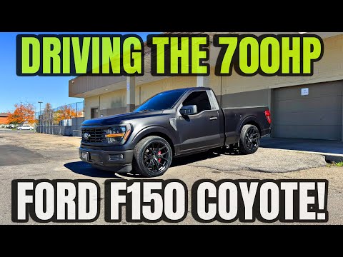 Driving A 700HP Ford F150 5.0L Coyote With A Whipple Supercharger!