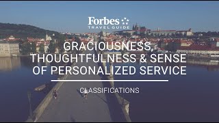 Graciousness, Thoughtfulness & Sense of Personalized Service