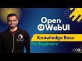 Open WebUI Knowledge Bases RAG Embeddings Beginner S Guide