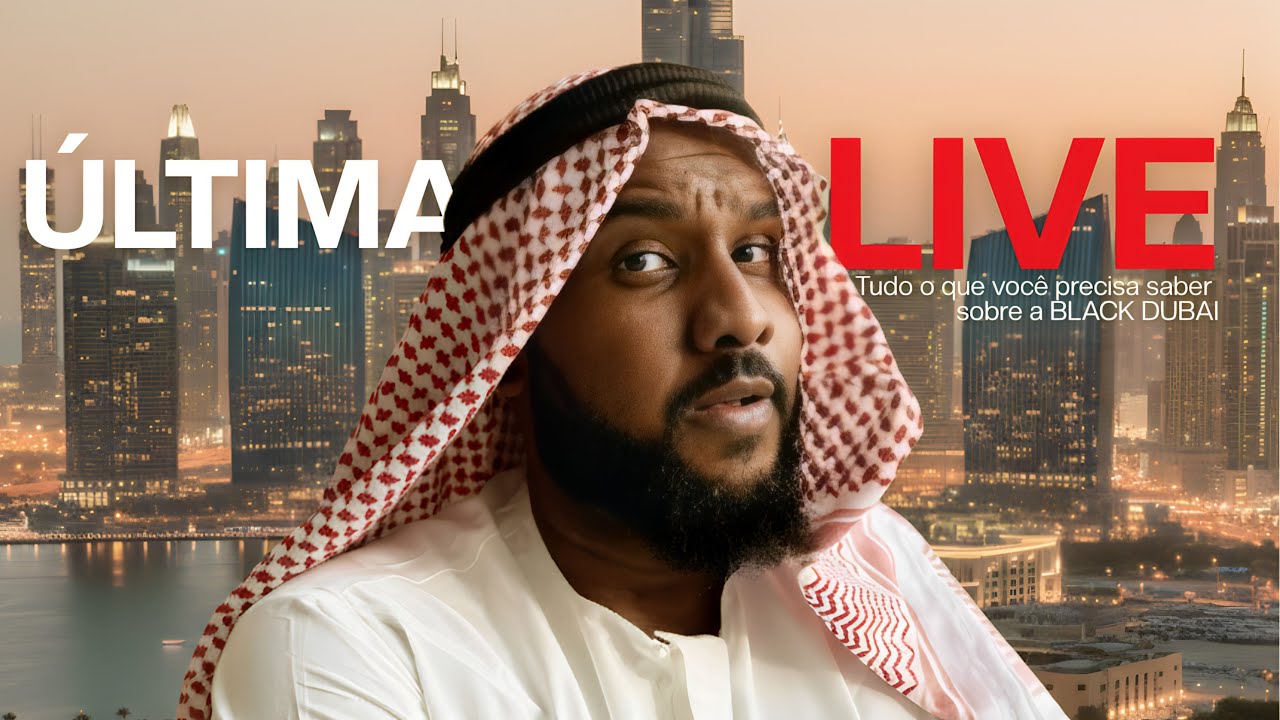 ÚLTIMA LIVE DA BLACK DUBAI - TUDO QUE IRÁ ACONTECER AMANHÃ 9H