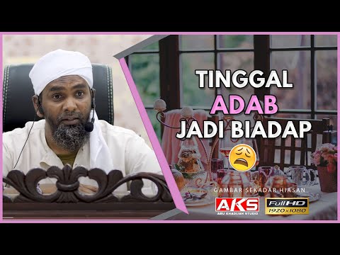 Adab Makan & Minum Mengikut Sunnah RASULULLAH | Ustaz Mohd Anuar