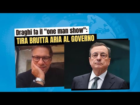 Zuppa di Porro 10 fen 2022 - Draghi fa il "one man show": tira brutta aria al governo