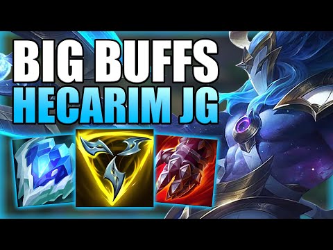 HOW TO PLAY HECARIM JUNGLE AFTER HIS PATCH 11.20 BUFFS! - Best Build/Runes Guide - League of Legends