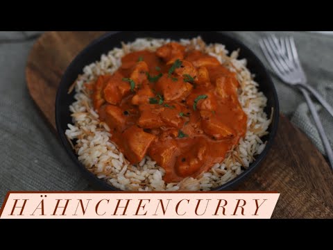 einfaches Hähnchencurry Rezept / schnelle Küche I Tavuklu Köri tava