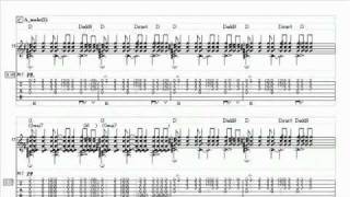 Skyline / YUI ギターコードMovie ver.風  [Power Tab]