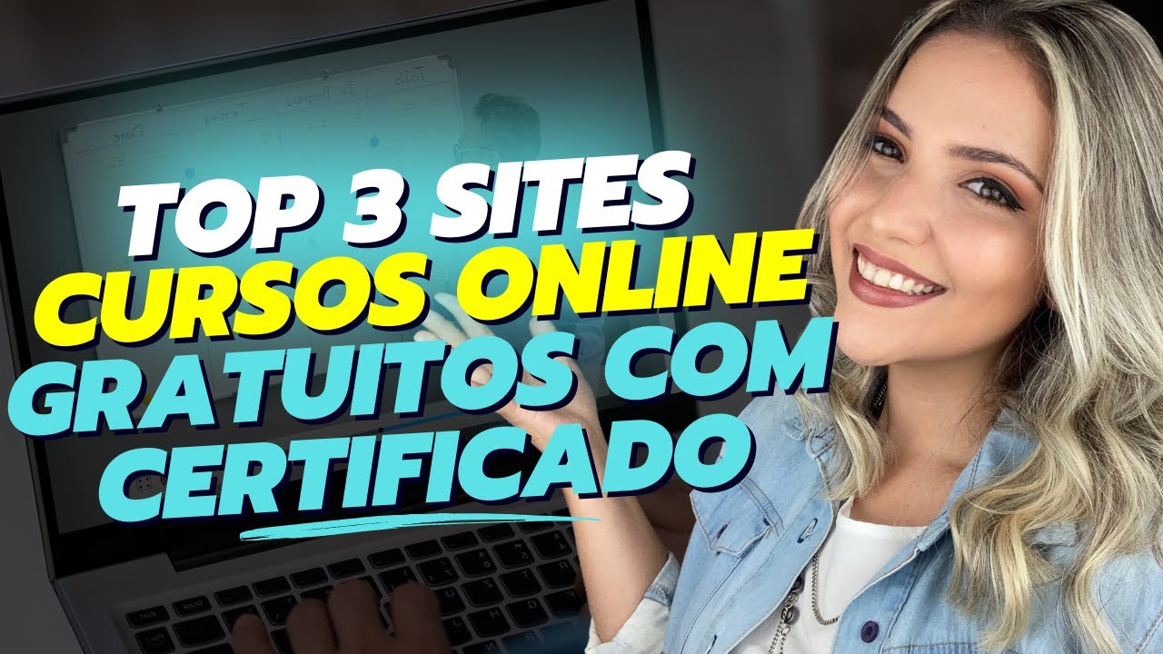 🔝 TOP 3 SITES com CURSOS ONLINE GRATUITOS com CERTIFICADO GRÁTIS | Mari Rel