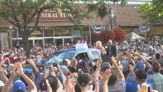 Greg Maddux Hall of Fame Parade 2014 Cooperstown Greg Maddux Hall of Fame Parade 2014 Cooperstown