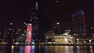 【ベトナム】Indochina Queen Dinner Cruise on Saigon River (04.Jul.2022) インドシナ・クイーン号 サイゴン川ディナークルーズ
