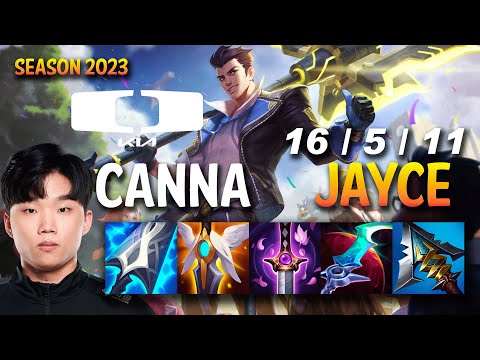 DK Canna JAYCE vs GNAR Top - KR Ranked