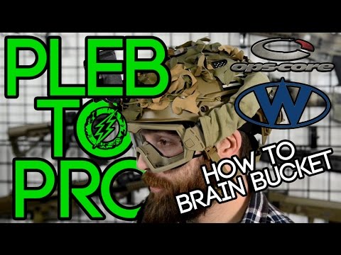 Pleb to Pro - How to Airsoft Brain Bucket (Helmet)