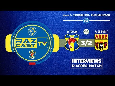 SC Toulon - AS St Priest (N2), interviews d'après-match