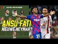 16-Jarige Ansu Fati Redder Barcelona & Neymar Heeft Ballen!