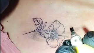 Morning glory tattoo