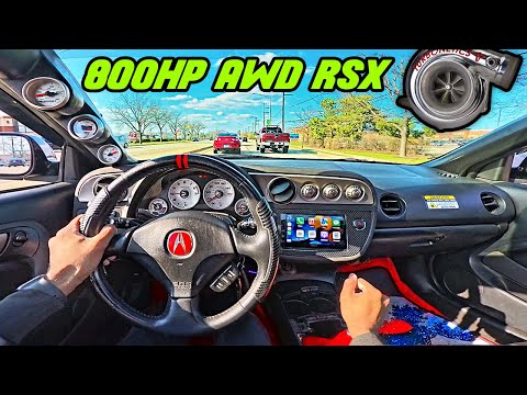 POV DRIVE: 800HP AWD RSX Grocery Getter
