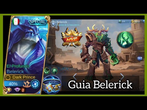 Guía Belerick, Top 2 Nacional Te Enseña a Usar a Belerick, Parte 1 🌱| Mobile Legends En Español