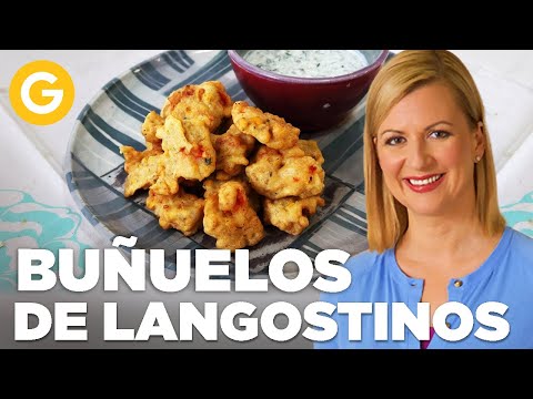 La receta original de buñuelos de langostinos de Anna Olson | El Gourmet