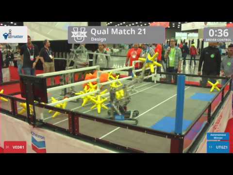 2017 VEXU Design Q21 - VEDR1 vs UTGZ1 - 3 to 37