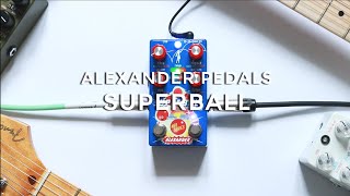 Video thumbnail for I'm ln Love With This Pedal | Alexander Pedals Superball Kinetic Modulator by Pedalboard of the Day