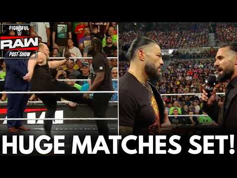 Will Oba Femi Pick Roman Reigns Or Sami Zayn? | WWE Raw 6/29/26 Full Show Review & Highlights w/ SRS