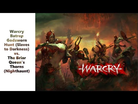 Godsworn Hunt (StD) vs The Briar Queen's Thorns (Nighthaunt) | Warcry Batrep