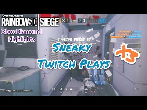 Sneaky Twitch Play - Rainbow Six Siege - Xbox Diamond Highlights