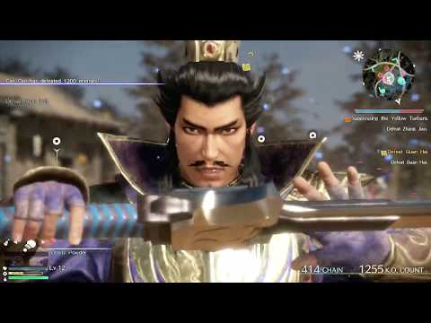 Dynasty Warriors 9 Walkthrough PT. 3 - Suppressing the Yellow Turbans (Cao Cao)