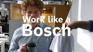 Bosch Find a team who has your back. Work #LikeABosch.