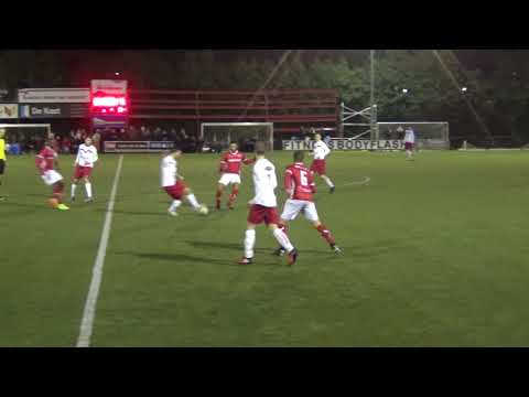 Tweede helft benefietwedstrijd sv de Valleivogels 1 - DOVO 1 Mariska Klomp