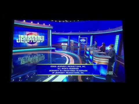 Jeopardy short end credits - Ben Lewis Day 2 (11/10/20)