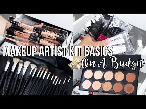 , title : 'AFFORDABLE MAKEUP ARTIST KIT BASICS | Build Your Kit On A Budget | Jackie Ann'