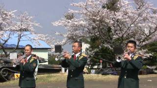 preview picture of video 'Bugler's Holiday トランペット吹きの休日 - 陸上自衛隊富士学校音楽隊'
