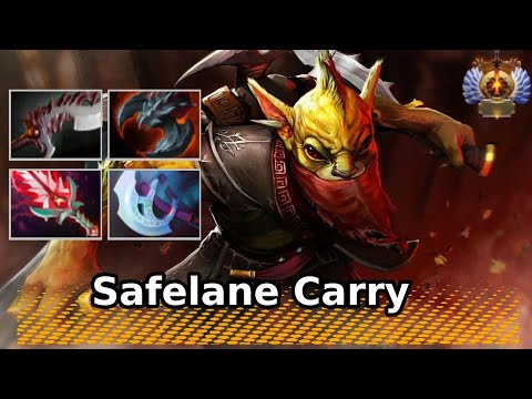 Bounty Hunter Safelane Carry Build | Dota 2  New Meta Highlights, Immortal Rank