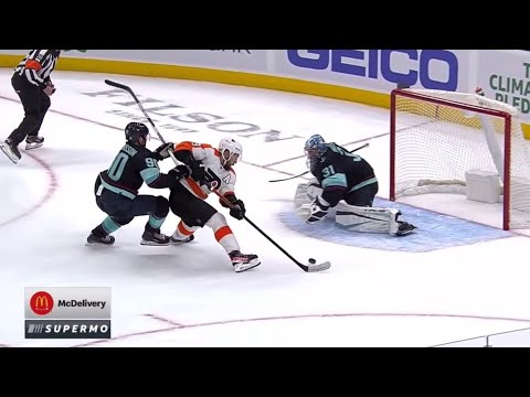 Ivan Provorov Incredible Move on Overtime GWG vs Kraken! | 12.29.21