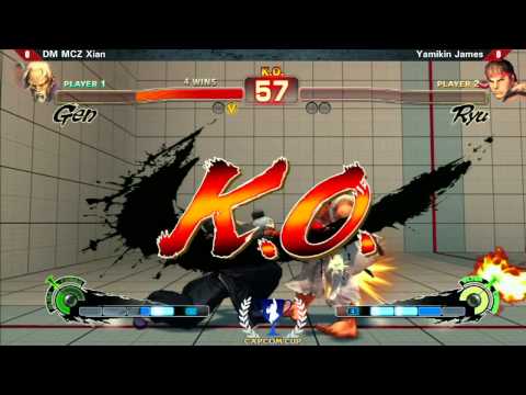SSF4AE DM MCZ Xian vs Yamikin James - TGS CapcomCup Qualifier