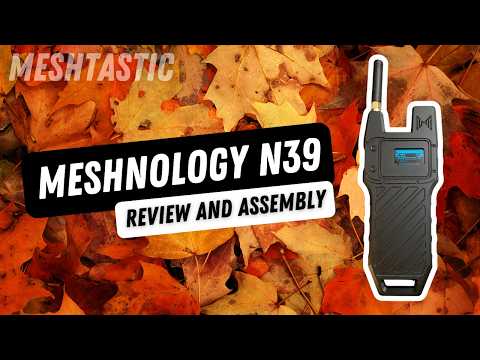 Meshnology N39 | Portable Meshtastic node with GPS, Bluetooth and WiFi!