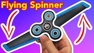1000MPH FIDGET SPINNER (FLYING TRICK!)