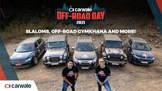 CarWale Off-Road Day 2021 | Thar, Wrangler, D-Max V-Cross, Kodiaq, Tiguan | Top SUV Comparison