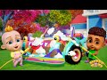 Car Wash Song Fun With Foam Nursery Rhymes For Kids Happy Tots