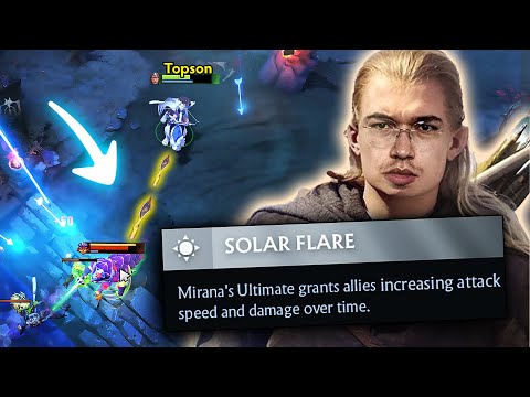 When Topson tries on MIRANA MID...🎯