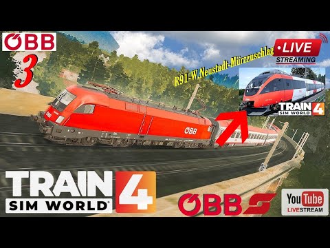 TSW 4| SEMMERINGBAHN | ÖBB 4024 - R91????Train Sim World 4 #03 (2K-60fps)|✌️