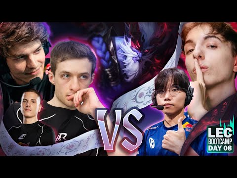 LEC BOOTCAMP DAY 8 🔥 FINALLY REUNITED WITH MIKYX - DOUBLE DUOQ 😈 VS KC CALISTE & CANNA