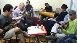 Ensaio com Wilson das neves e Claúdio Jorge