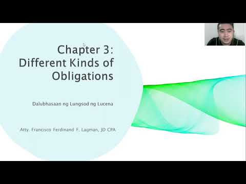 Law on Obligations- Chapter 3 Part 1 (Pure and Conditional Obligations; & Obligations with a Period)