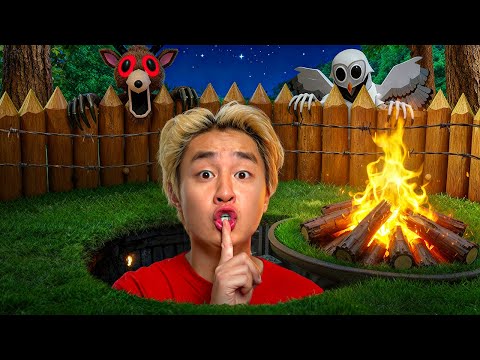 99 Nights In The Forest In Real Life! (Roblox)