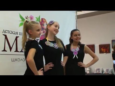 Открытие выставки Детской школы моды "MAY" в ТРЦ "Акварель" (29.11.2015)