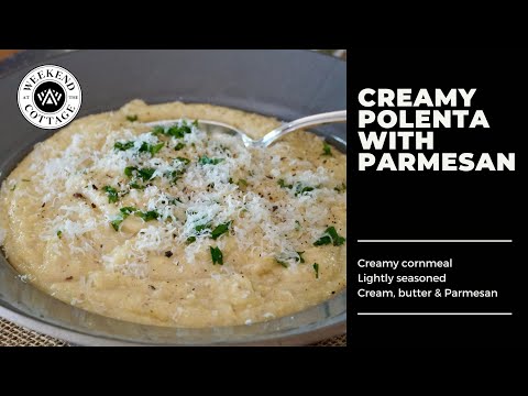 CREAMY POLENTA WITH PARMESAN CHEESE