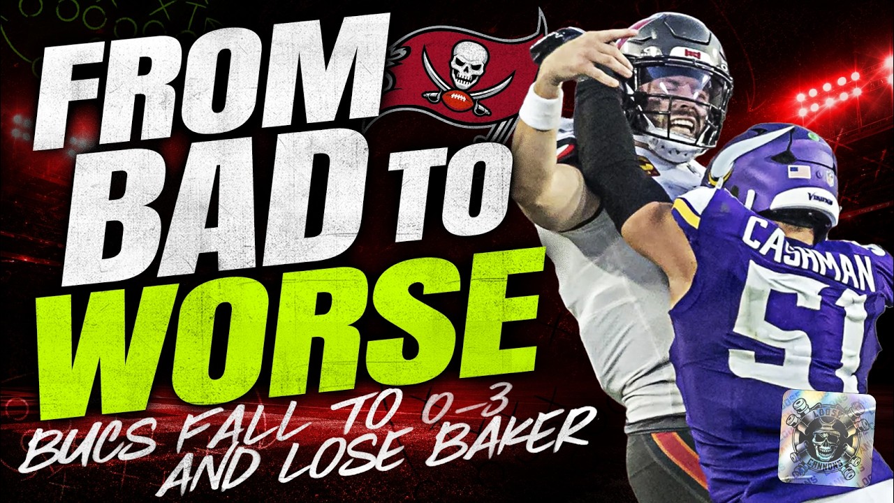 From Bad to Worse. Bucs Fall to 0-3 and Lose Baker