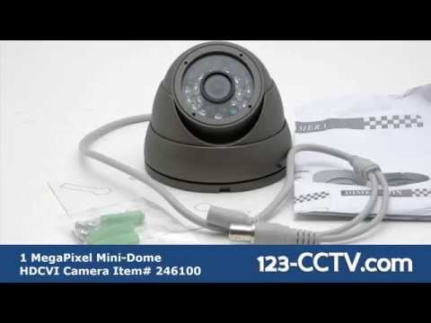 1 Megapixel Easy HD CVI Dome Camera, item 246100
